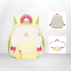 Mochila transpirable para niños con correa pectoral ajustable