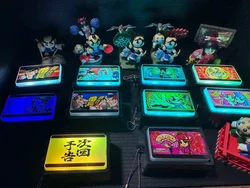 Juguete cápsula musical con botón luminoso para niños
