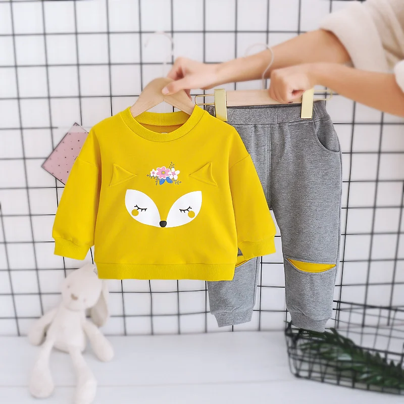 Conjunto de ropa para bebé: primavera-otoño entre niños y niñas