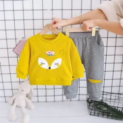 Conjunto de ropa para bebé: primavera-otoño entre niños y niñas