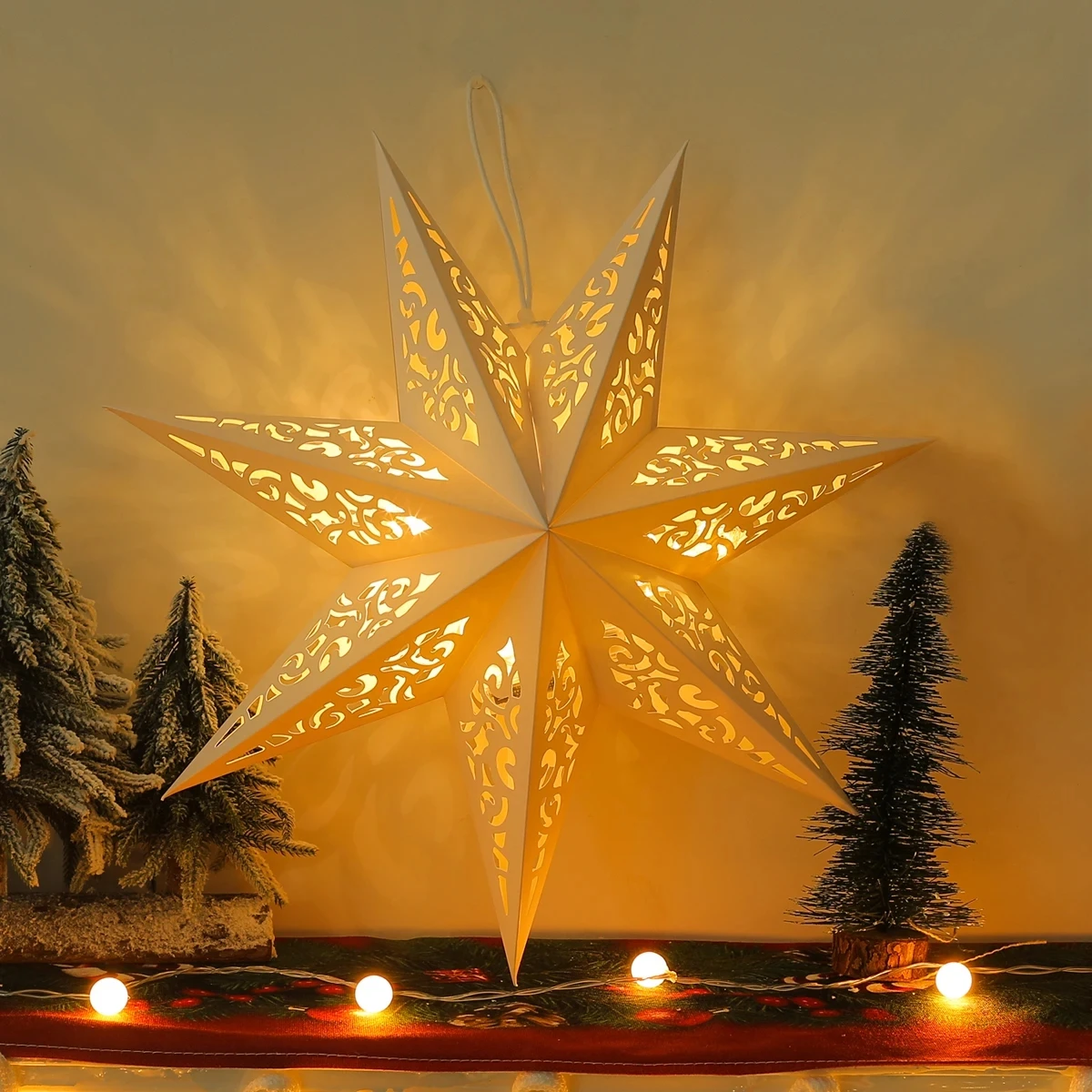 Colgante estrella decorativa Eid Mubarak para habitación infantil - imagen 4