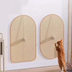 Rascador sisal para gatos almohadilla de pared resistente duradero