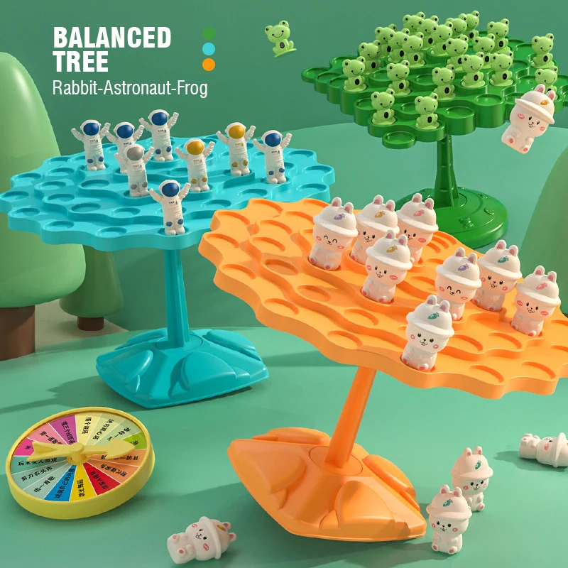 Juguete de equilibrio Montessori con árbol para niños – regalo - imagen 4