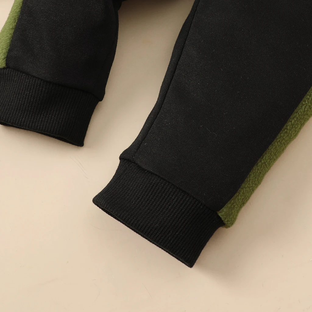 Conjunto bebé 3-24 meses: suéter negro con dinosaurio y pantalón - imagen 2