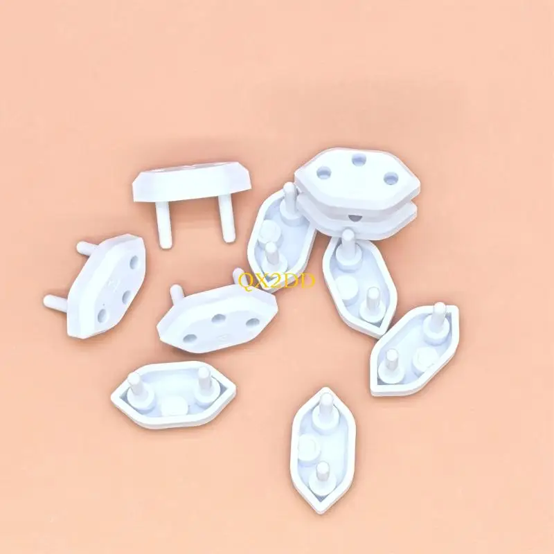 QX2D protectores de enchufe de seguridad para niños redondos - imagen 4