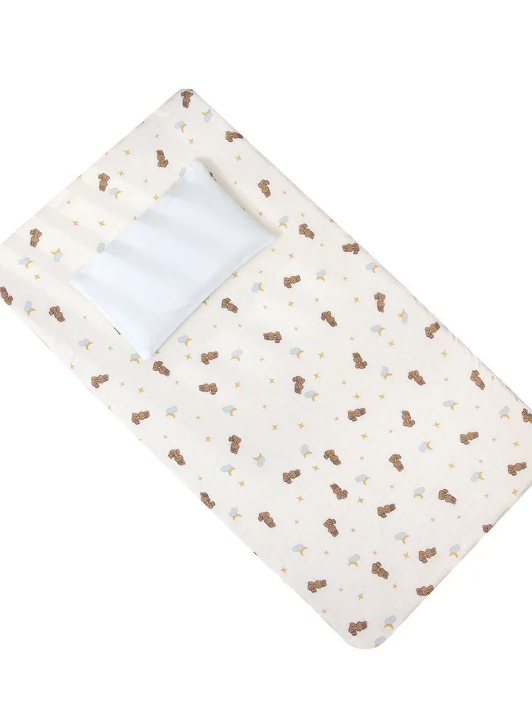 Manta de cuna bebé unisex suave lunares doble capa - imagen 3