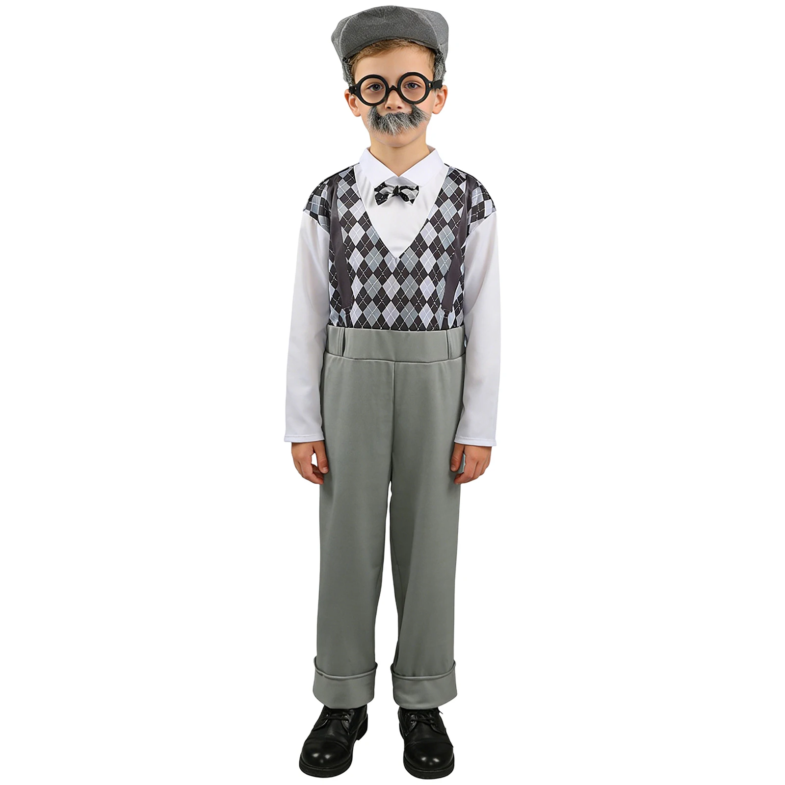 Gafas y barba postiza para completar el personaje