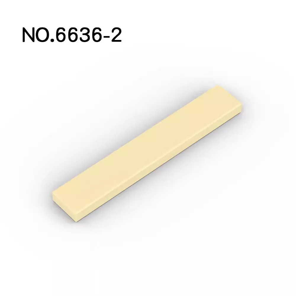 Kit de 20 azulejos 1x6 con ranura para construcción