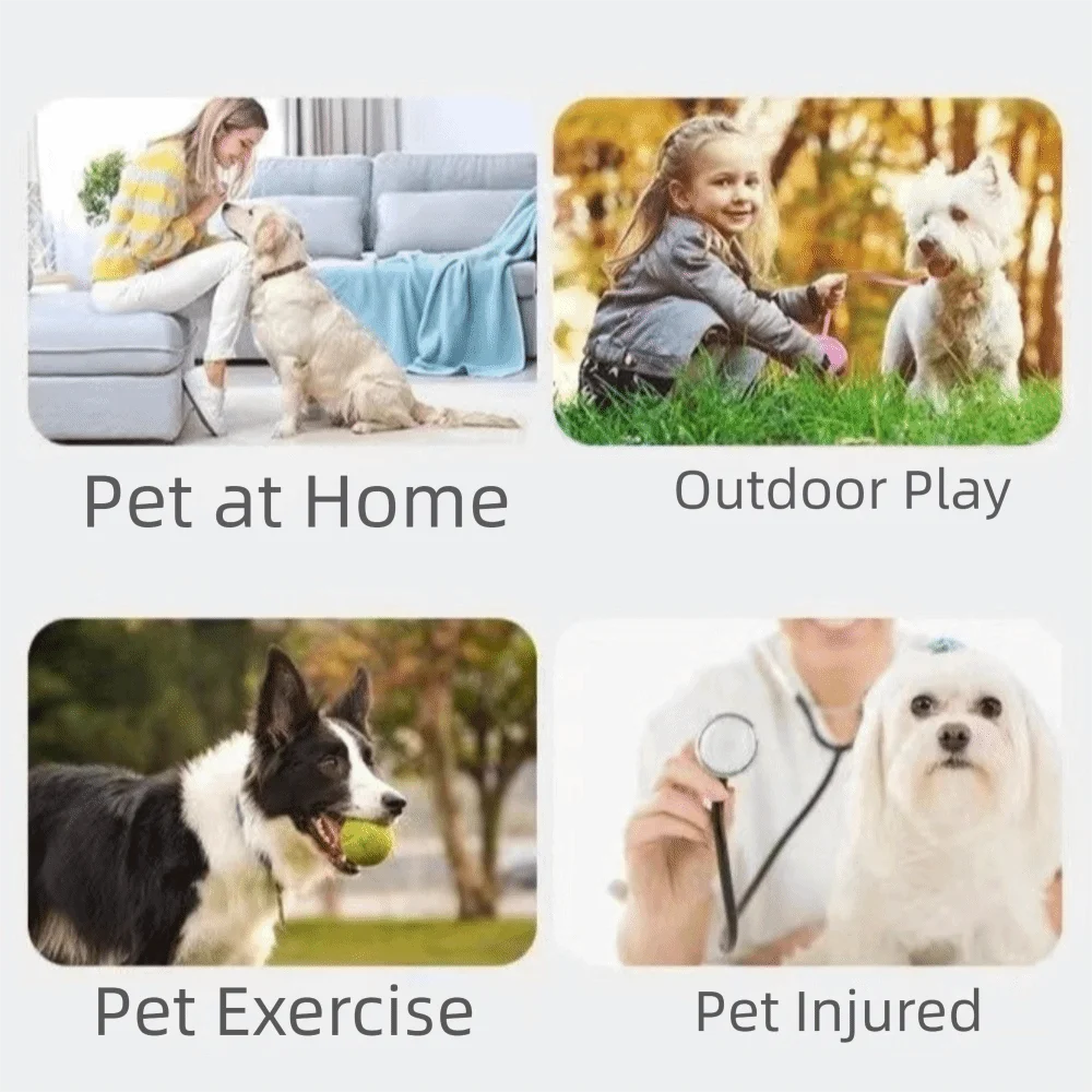 Protector de codo para perros antideslizante y cálido de punto - imagen 2