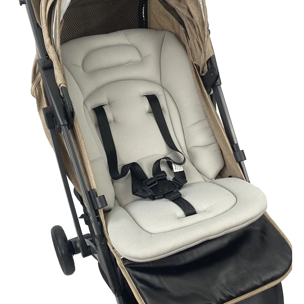 Cojin de algodon para asiento de cochecito bebe - comodo y suave