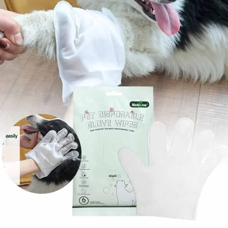Guantes desechables para perros y gatos con toallitas sin enjuague - imagen 5