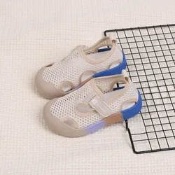 Zapatillas barefoot antideslizantes de malla transpirable para niños