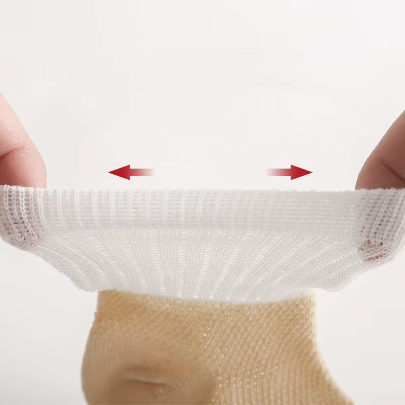 Calcetines de verano para bebé – Medias finas de algodón transpirable