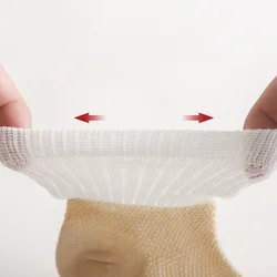 Calcetines de verano para bebé – Medias finas de algodón transpirable