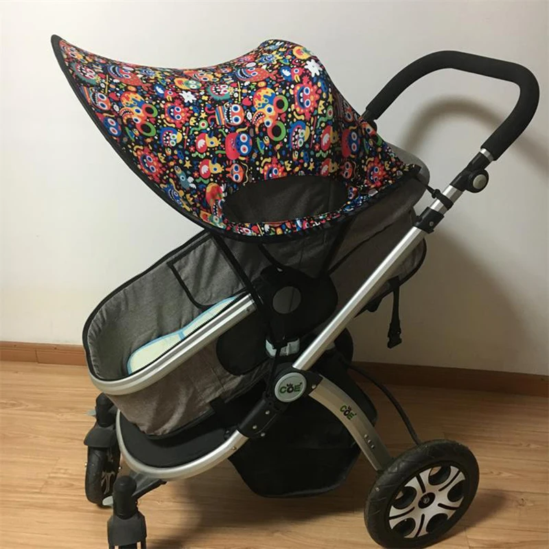 Parasol para cochecito de bebé con visera protectora solar - imagen 4