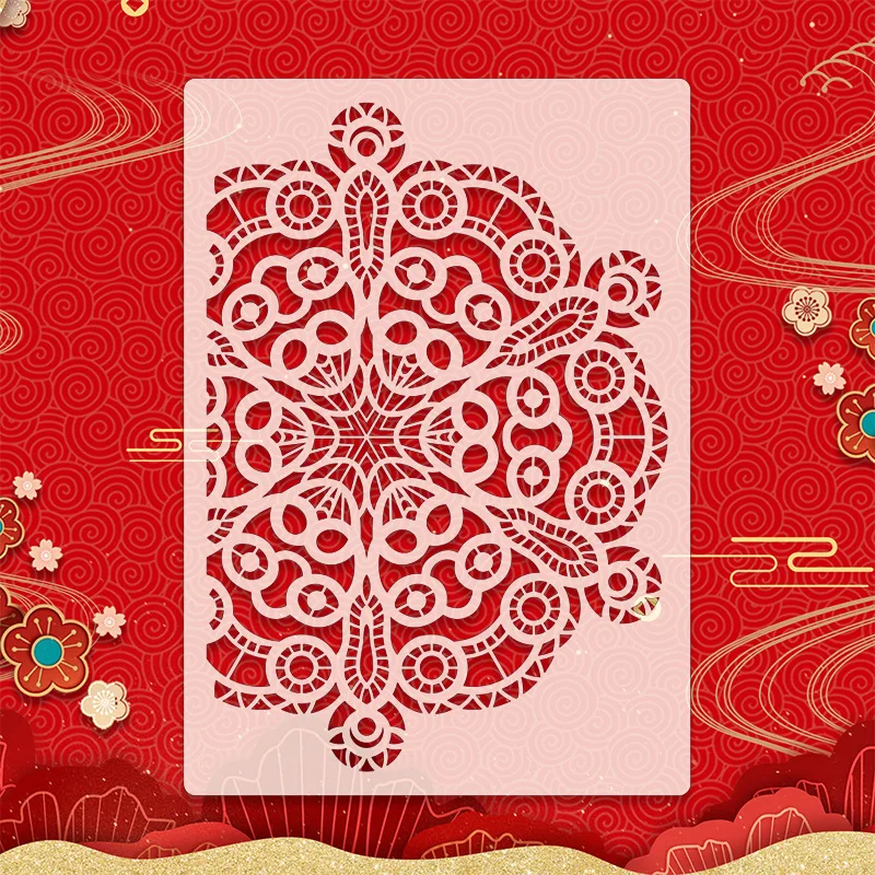 Kit plantillas Mandala redondas manualidades infantiles - imagen 4