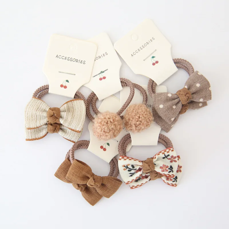 Bandas elásticas lazo para cabello bebé niño – Set cómodo duradero - imagen 2