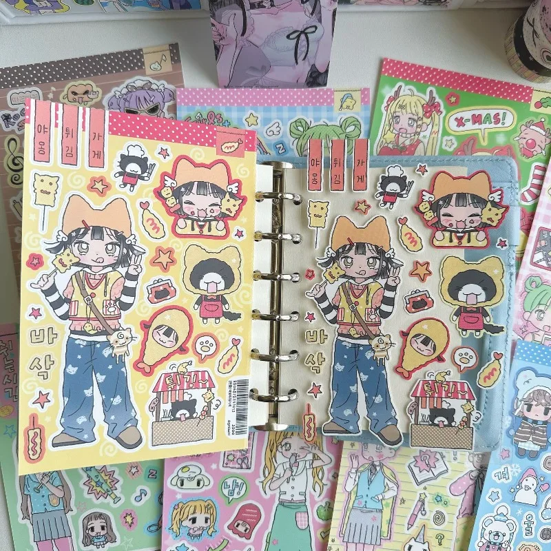 Pegatinas infantiles decorativas de personajes para diarios y álbumes - imagen 4