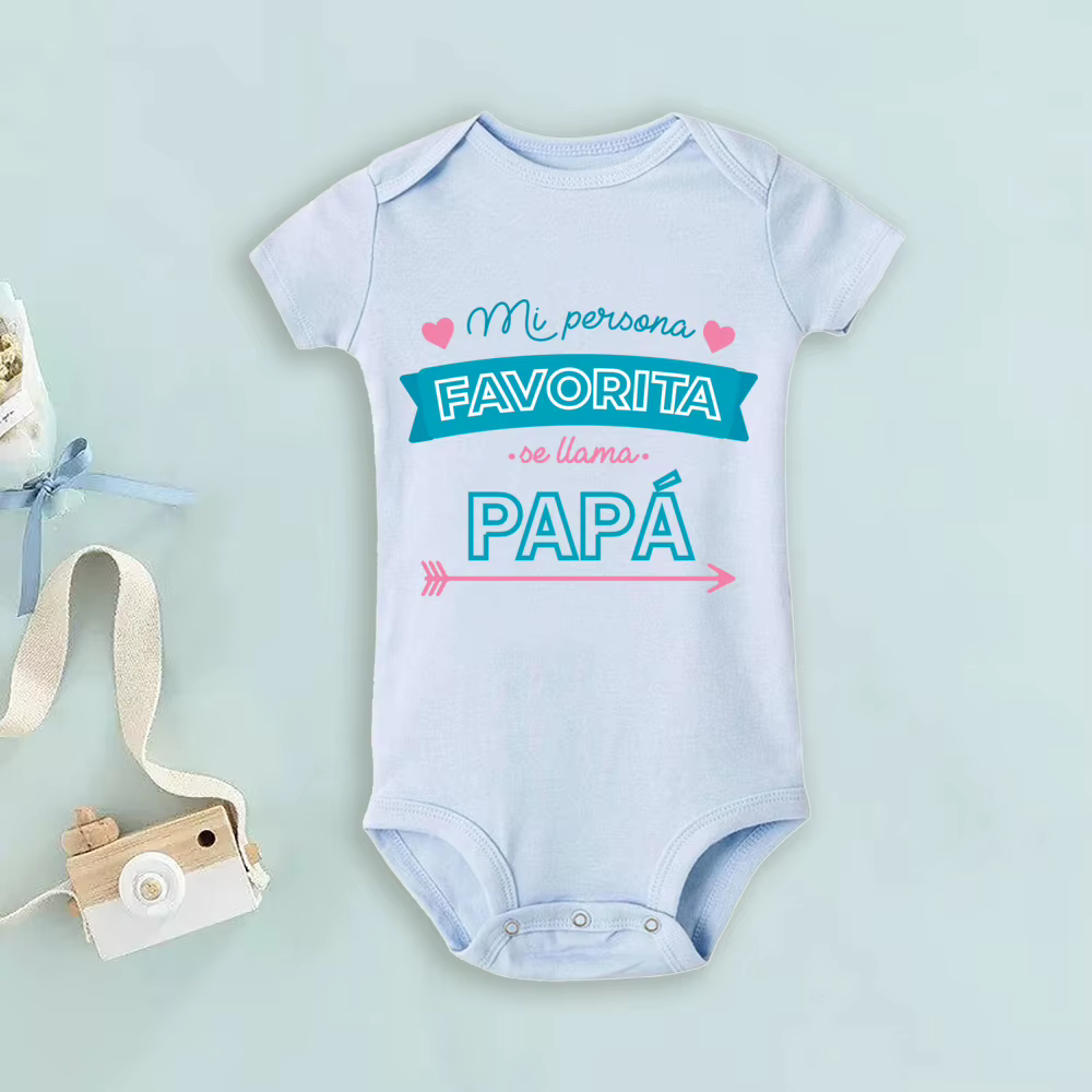 Body con estampado para bebé – Regalo especial Día del Padre