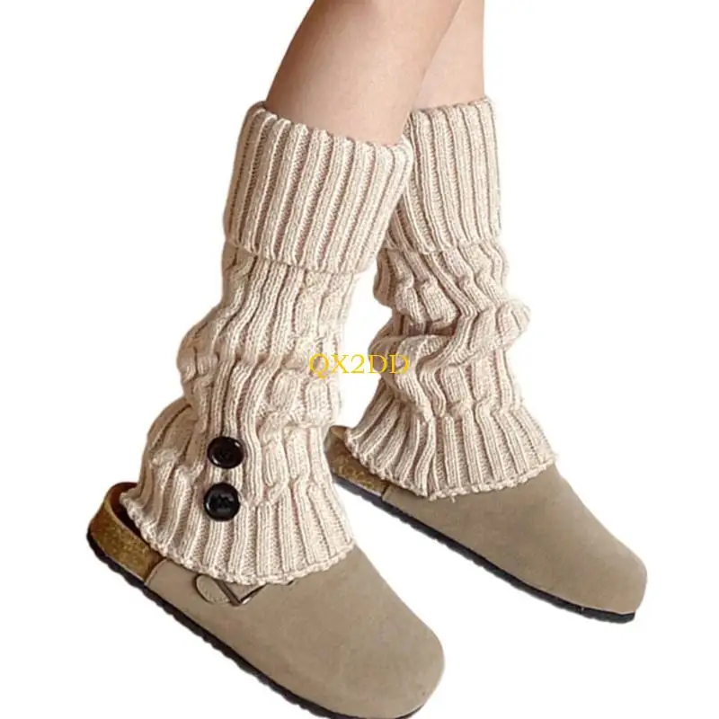 QX2D Calcetines altos retro transpirables otoño-invierno - imagen 5
