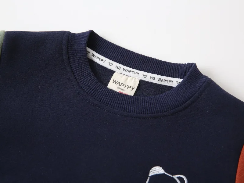Top grueso para niños de estilo cómodo