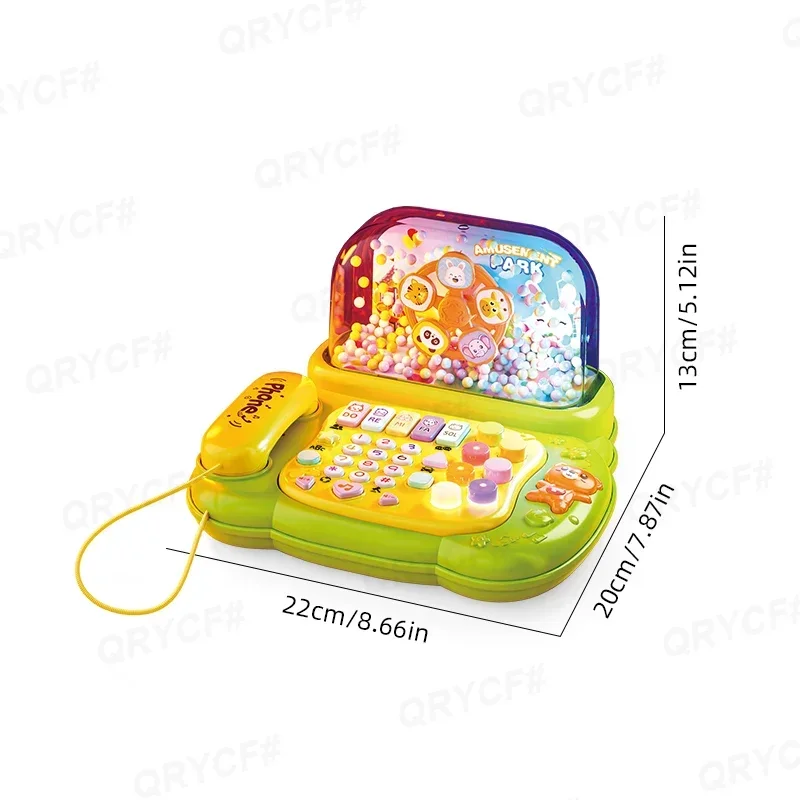 Piano eléctrico infantil de juguete con música y actividades - imagen 4