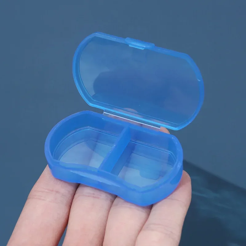 vvocci Porta pastillas de viaje mini, estuche organizador de medicamentos - imagen 4