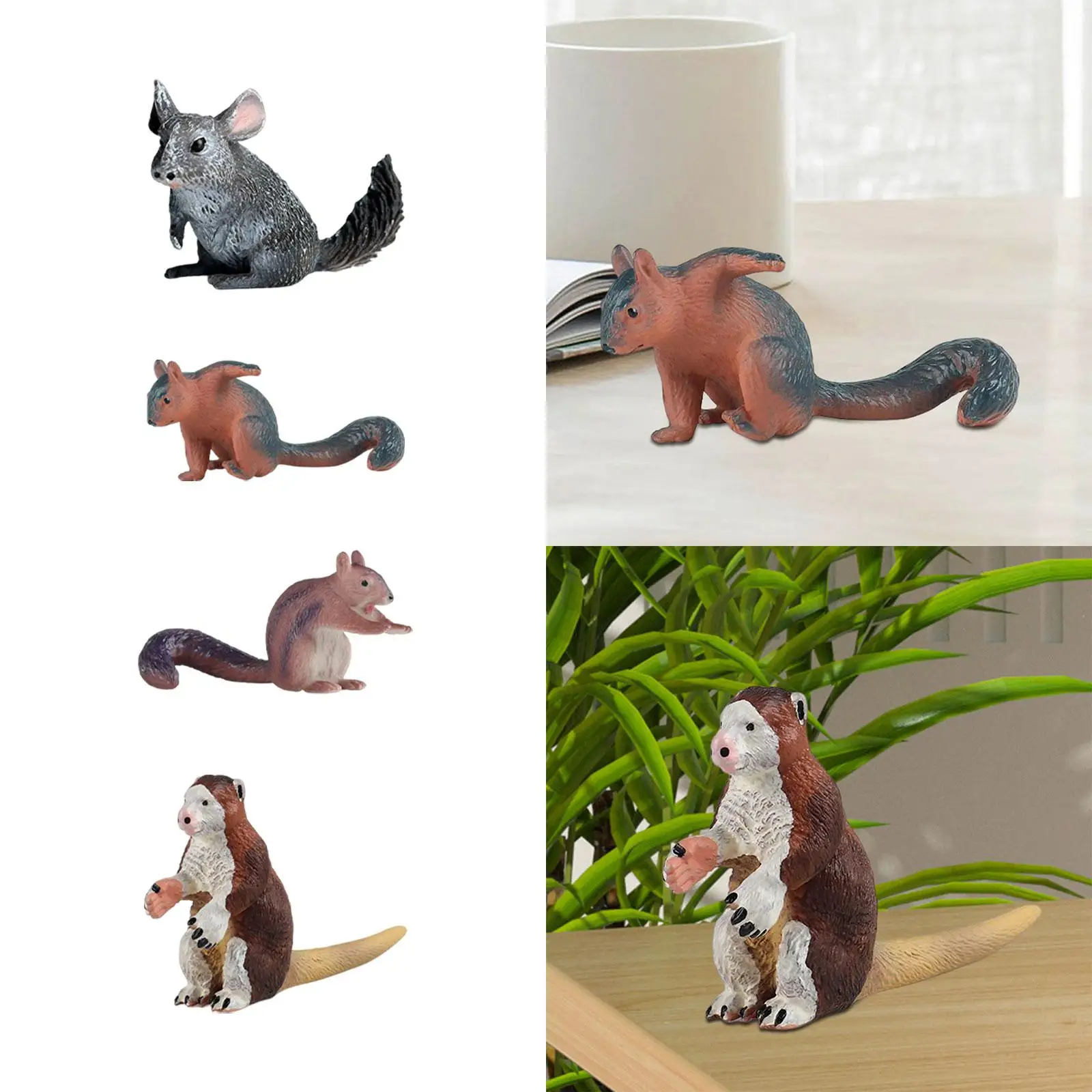 Figuras de animales silvestres para regalo y decoración de hogar - imagen 5
