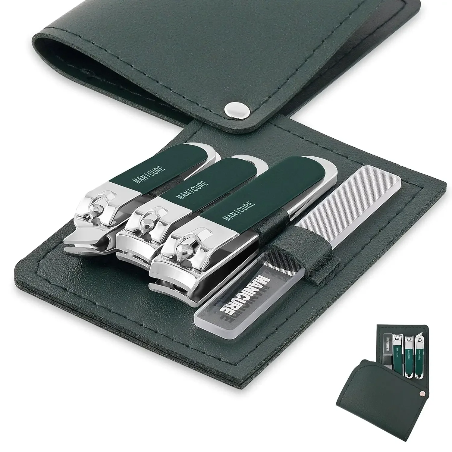 Kit de manicura profesional de acero inoxidable para uñas - imagen 3