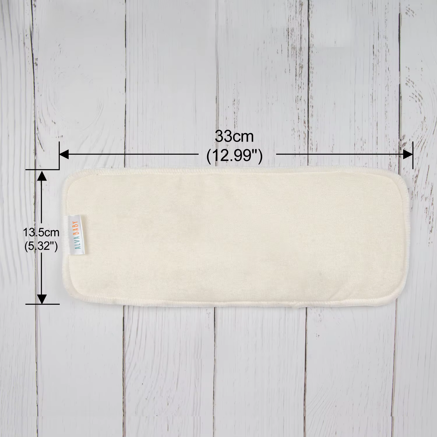 ALVABABY inserto pañal bambú antibacteriano absorbente reutilizable - imagen 3