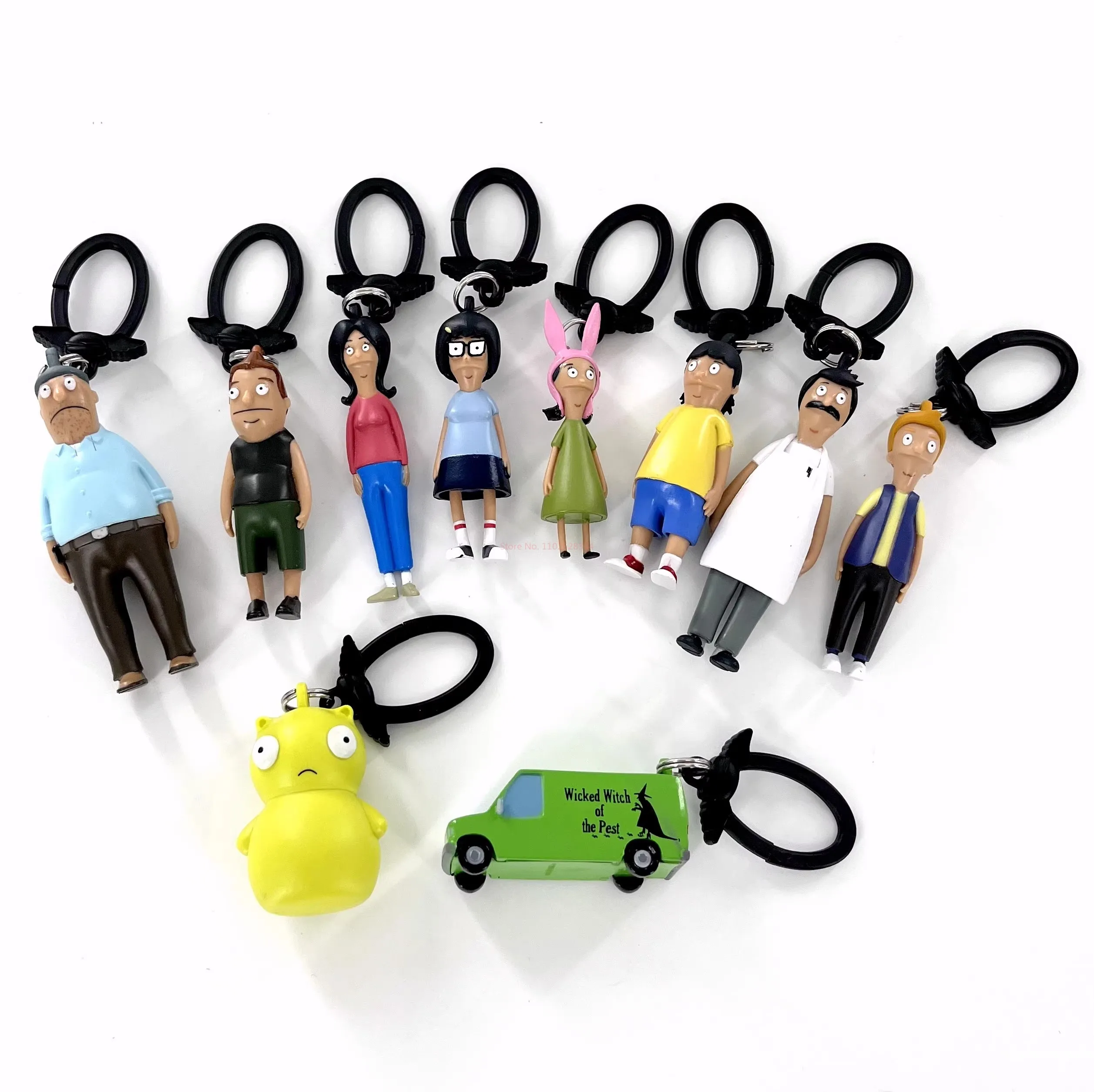 Figura de acción Bob Burgers coleccionable estilo dibujo animado - imagen 5