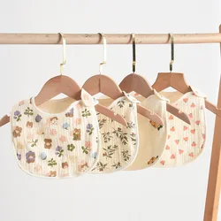 Baberos impermeables de algodón para bebé – suaves y absorbentes