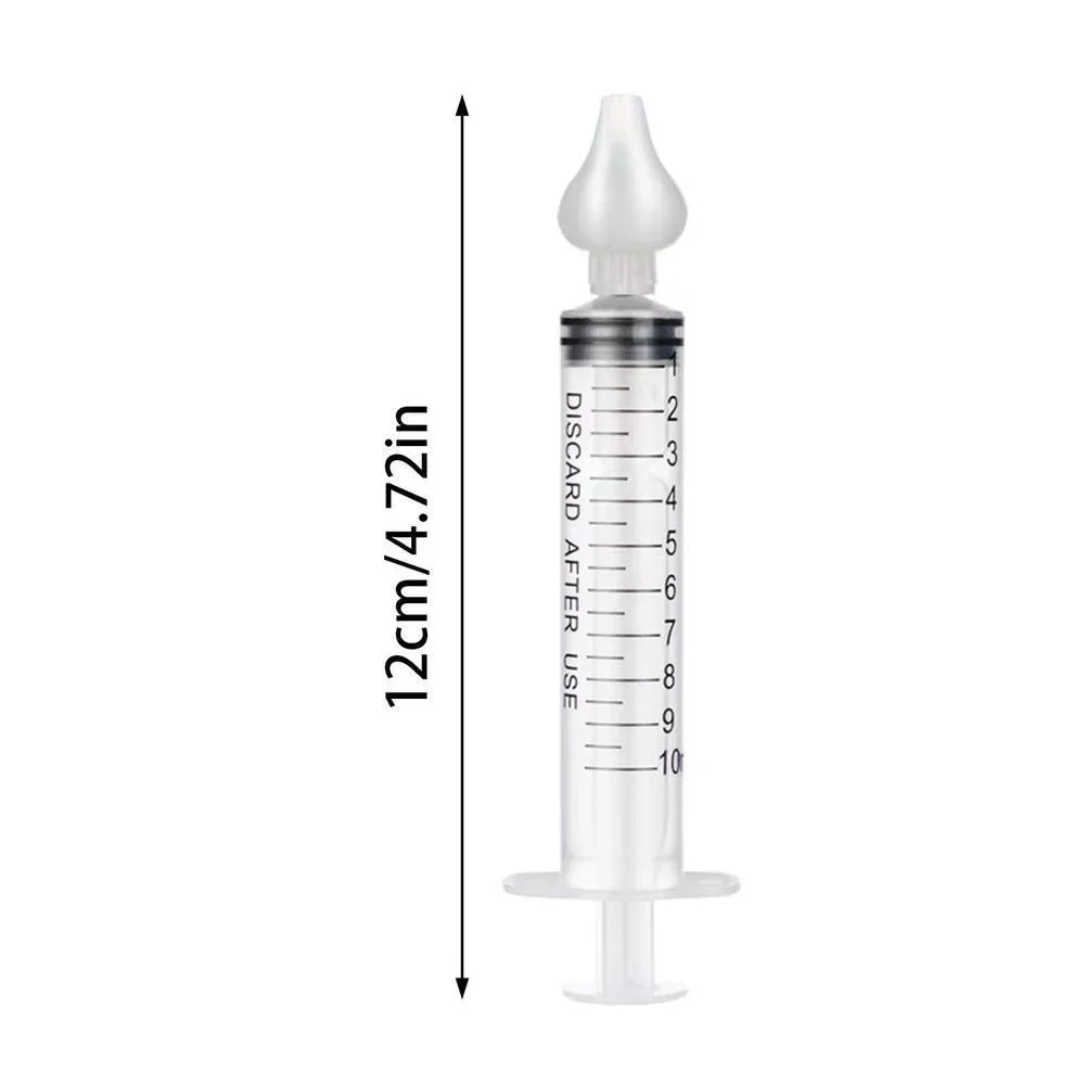 Limpiador nasal para bebé con jeringa y arandela – Aspirador suave - imagen 5