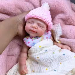 Muñeca Reborn Pascale de silicona realista para niña – Cuerpo lavable suave