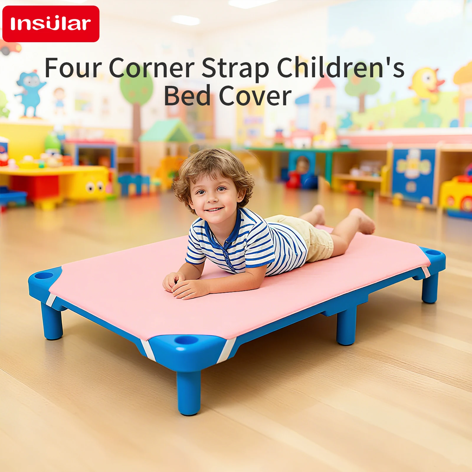 Funda transpirable ajustable para cuna de siesta