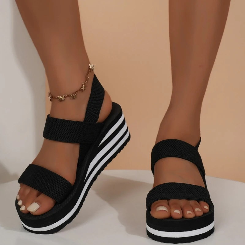 Sandalias de verano mujer de cuña ligeras con suela EVA suave