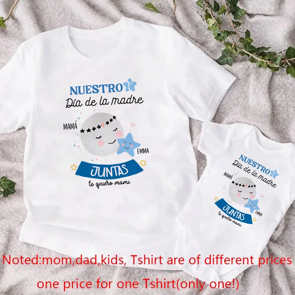 Conjunto mamá y bebé personalizado primer Día de la Madre - imagen 2