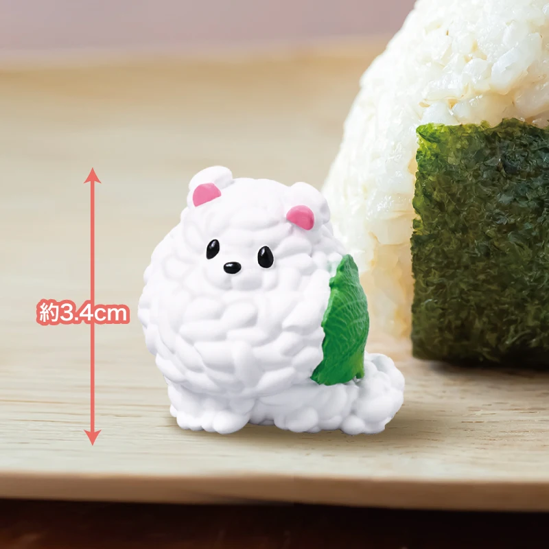 Yell world Figuras kawaii cápsula - pollito, panda, onigiri, hucha - imagen 4