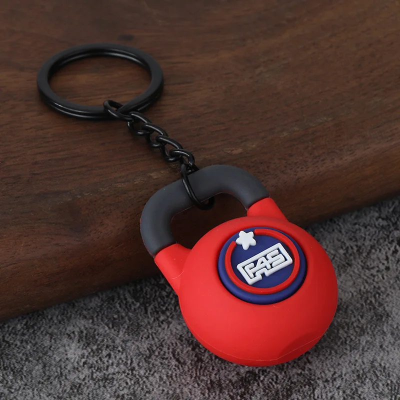 Detalle del accesorio deportivo para llevar en mochila