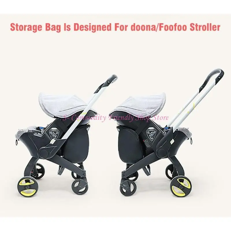 85ae Bolsa organizadora de carrito con espacio para pañales - imagen 4