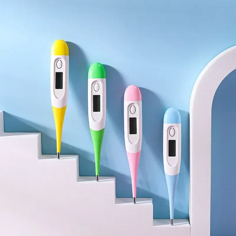 Termómetro digital para bebé con punta flexible