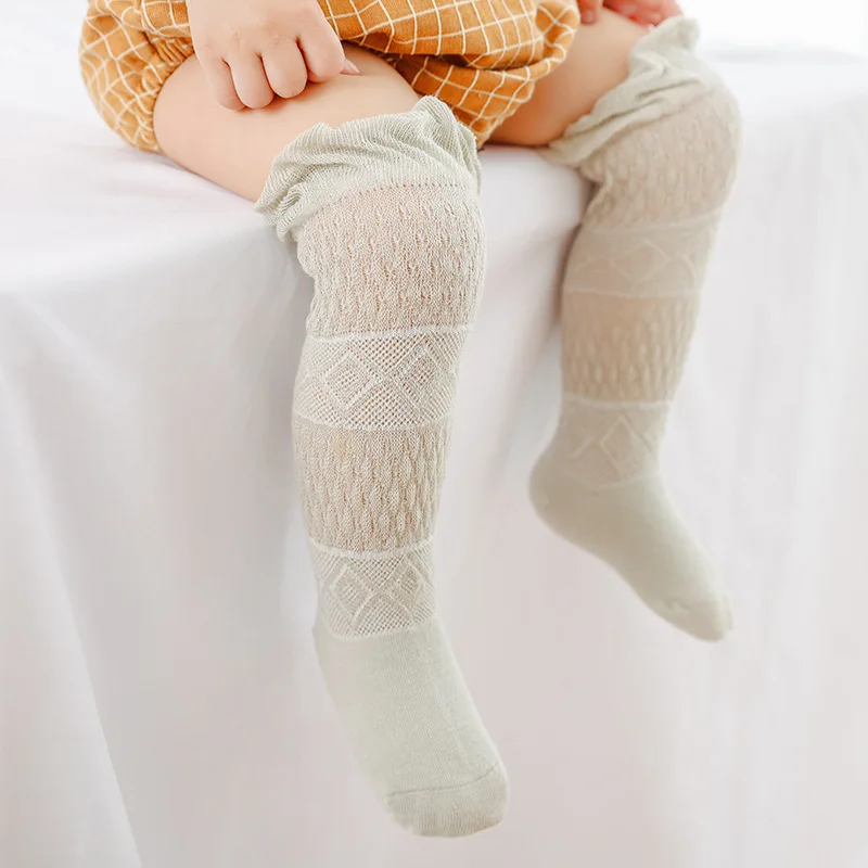 Calcetines con volantes de algodón para bebé y niña - imagen 2