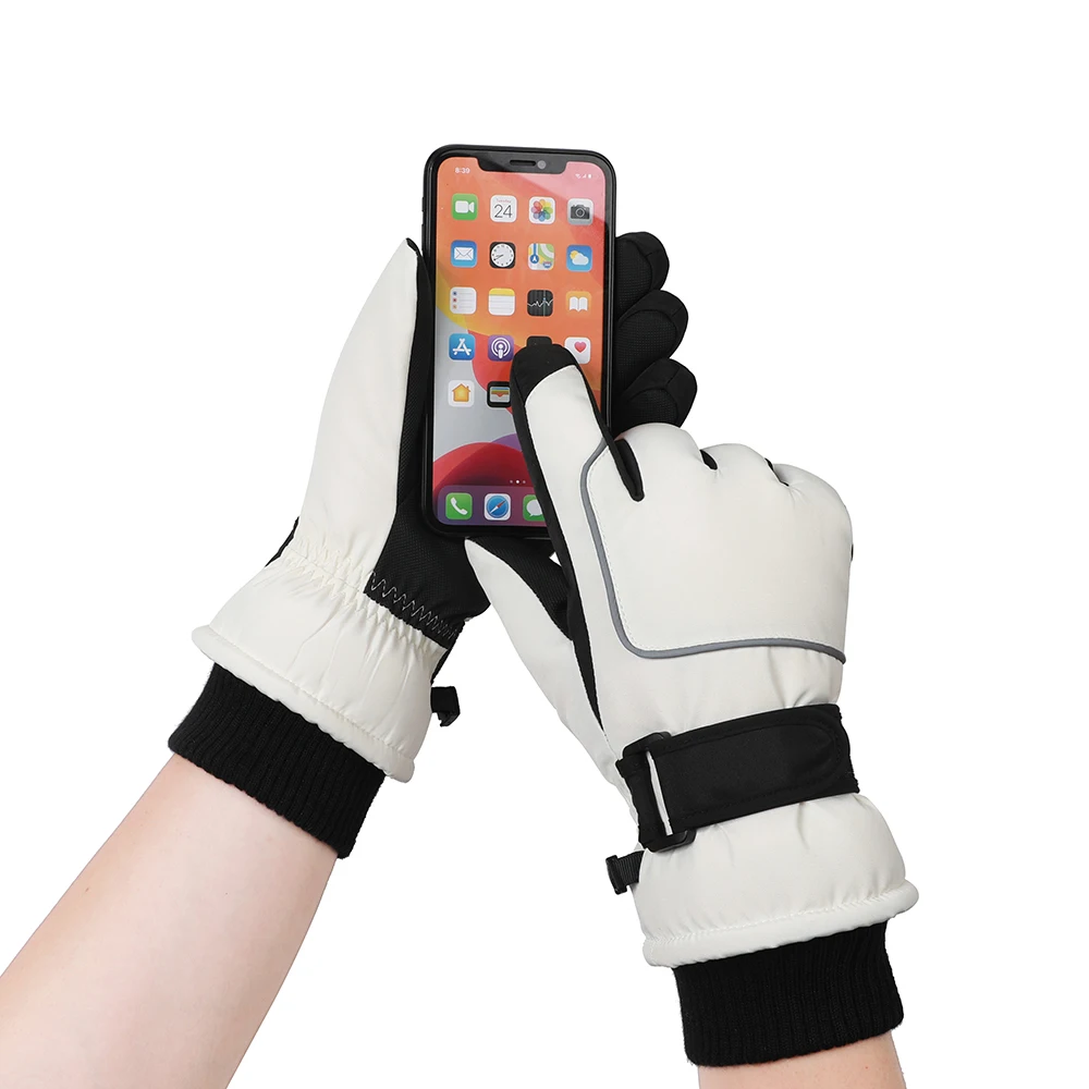 Guantes de invierno térmicos e impermeables para esquí y nieve - imagen 5