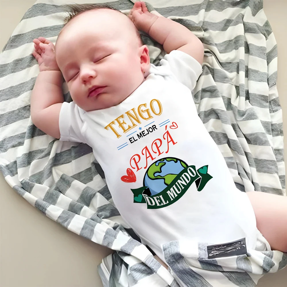 Body estampado manga corta para bebés – Pelele verano infantil