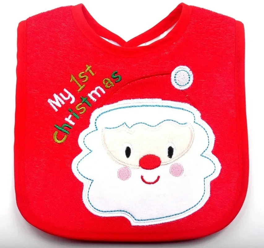 Baberos impermeables de Navidad para bebé – Pack regalo - imagen 5