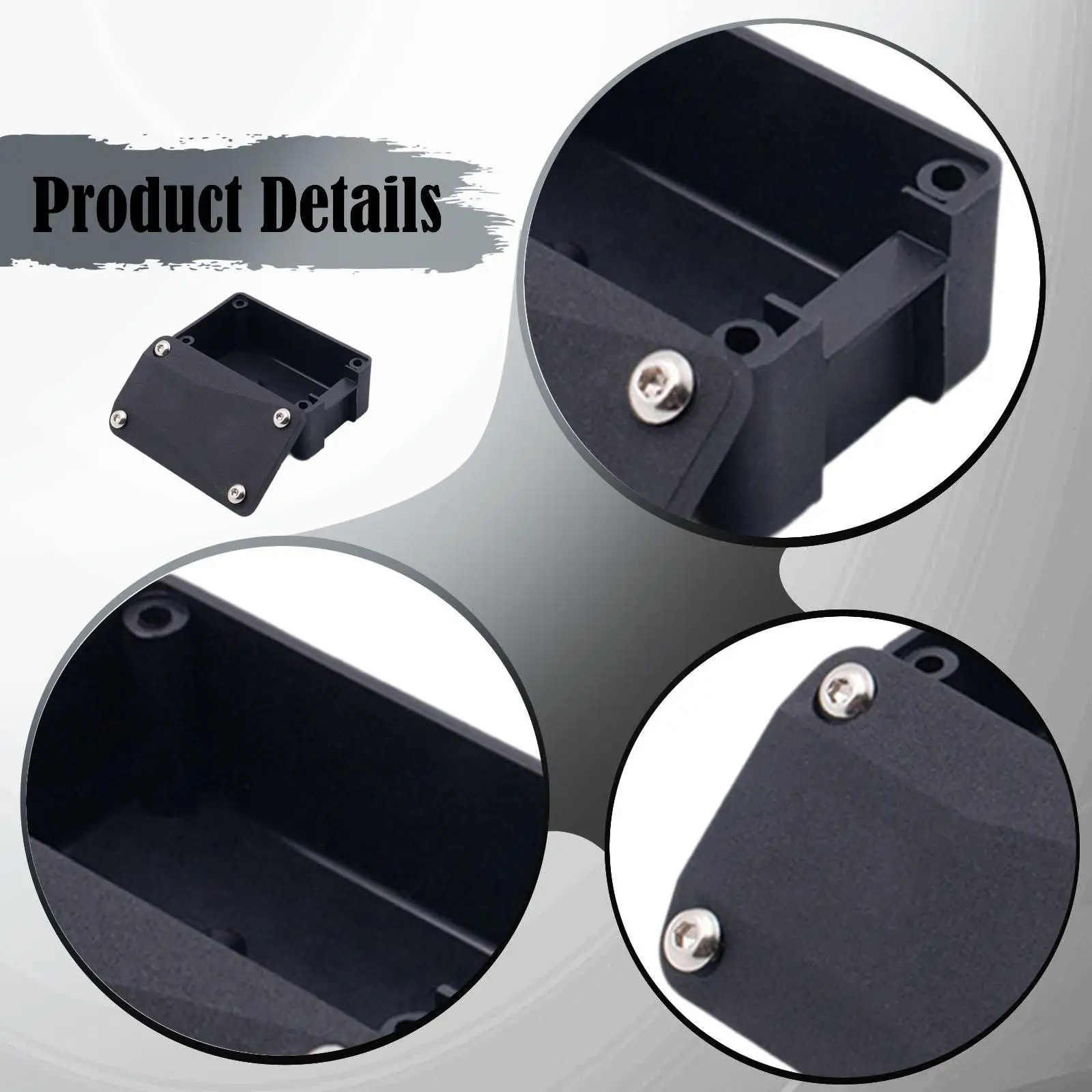 Caja receptora RC antipolvo de plástico duro, sellada - imagen 2