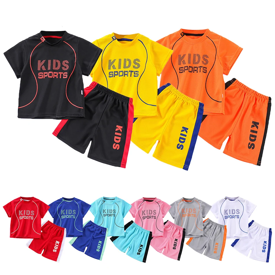 Conjunto de fútbol infantil con tecnología de secado rápido