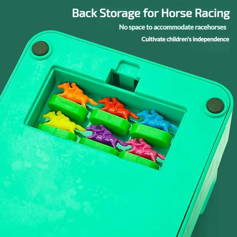 Juego mesa carreras de caballos para familia y niños interactivo - imagen 4