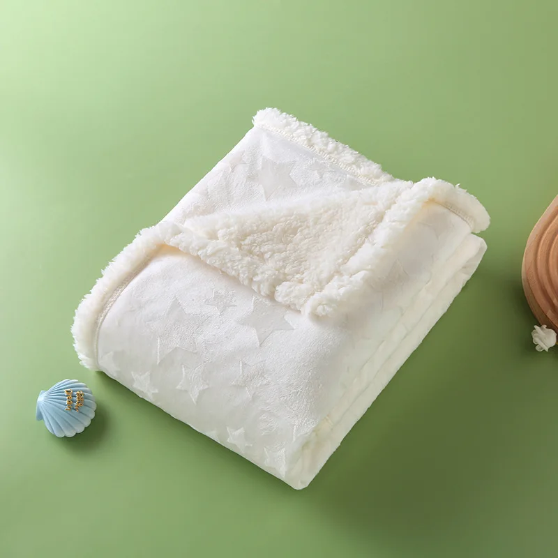 Manta polar suave para bebé – Perfecta cochecito invierno - imagen 2