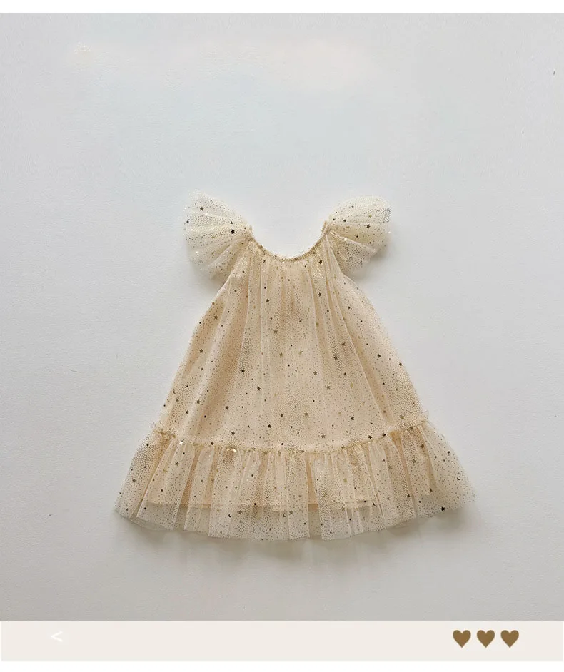 Vestido de verano con estampado de estrellas